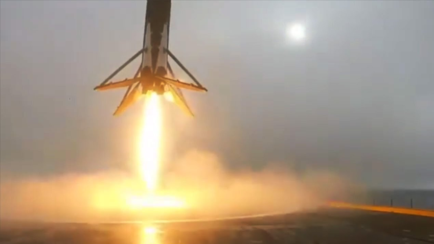 SpaceX Falcon Landing